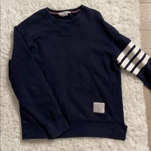 Thom Browne Engineered 4-Bar Jersey Sweatshirt